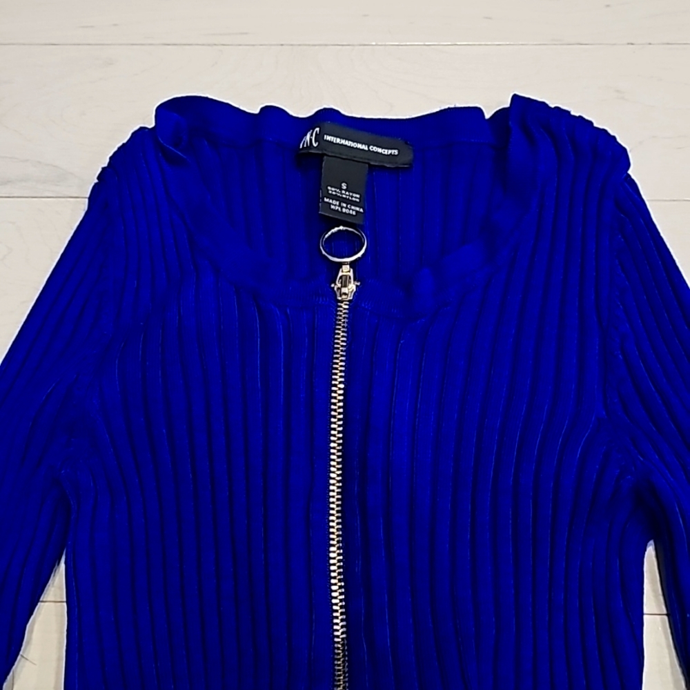 Royal blue INC size small sweater